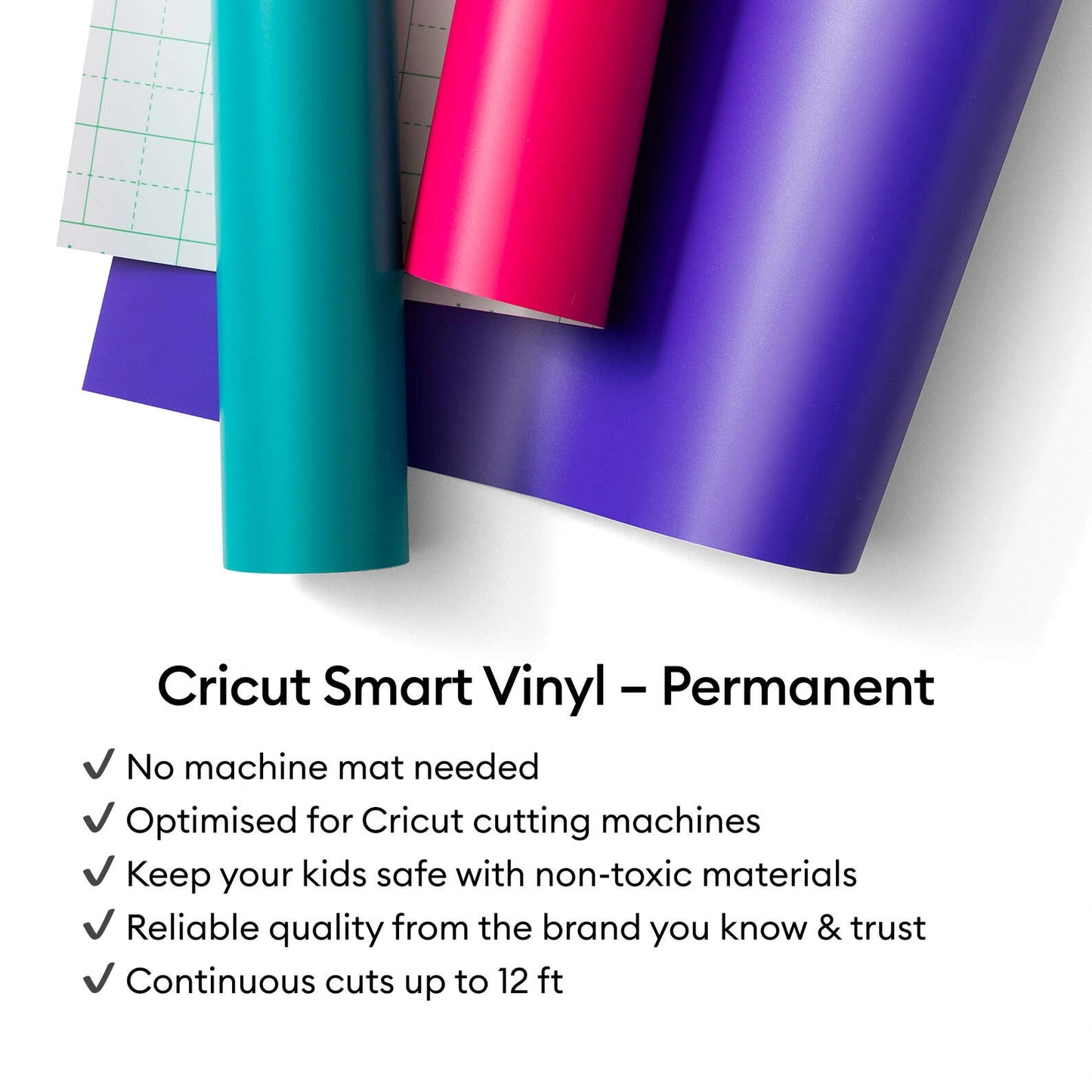 Smart Vinyl™ Matless Permanent Vinyl, Princess Sampler – 13 in x 12 in (3 ct)