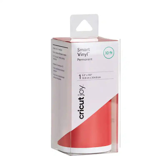 Cricut Joy™ Smart Vinyl™ Permanent Value Roll (10 ft) - Tomato Red