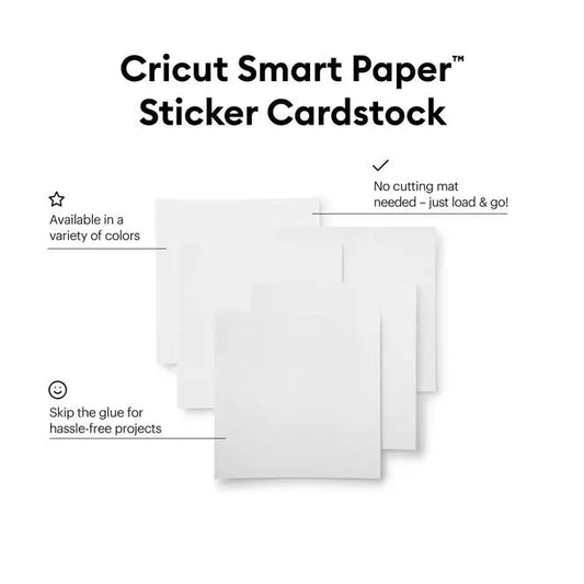 Smart Paper™ Sticker Cardstock - White