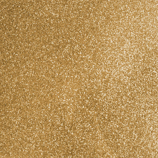 Smart Iron On™ Glitter Matless Heat Transfer Vinyl (3 ft), Gold