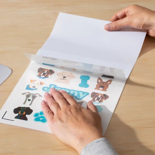 Cricut Printable Waterproof Holographic Sticker Set (Transparent? A4 (5 ct)