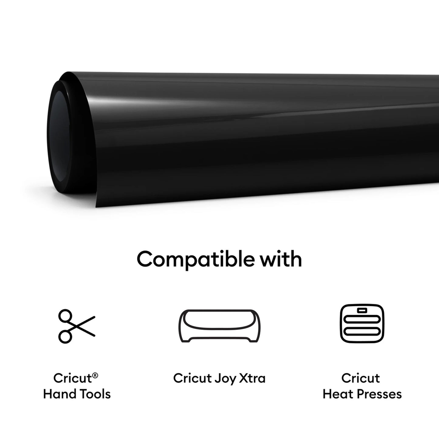 Cricut Joy Xtra™ Smart Iron-On™ (24 in), Black