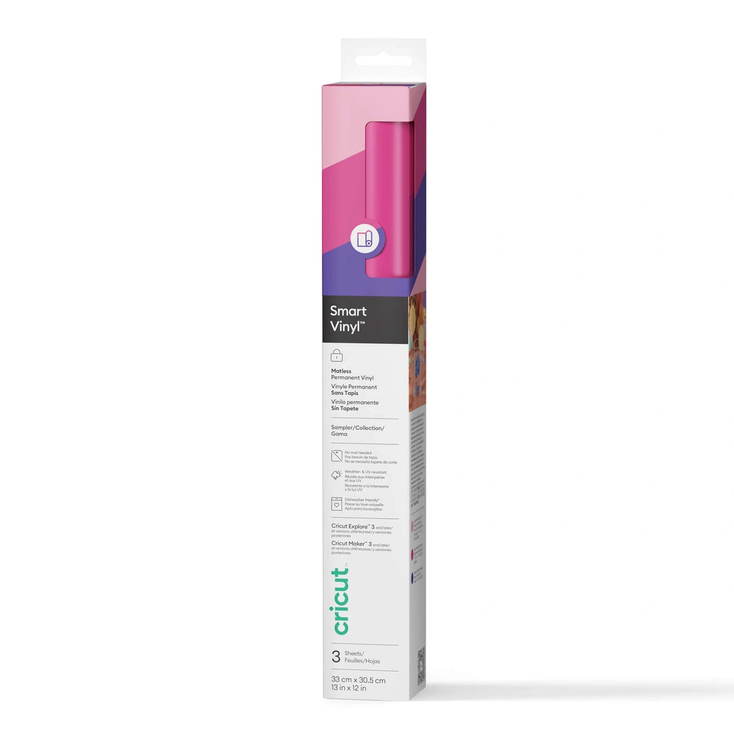 Smart Vinyl™ Matless Permanent Vinyl, Princess Sampler – 13 in x 12 in (3 ct)