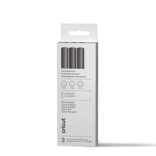 Multi Pen Set, Black (3 ct) + Adapter