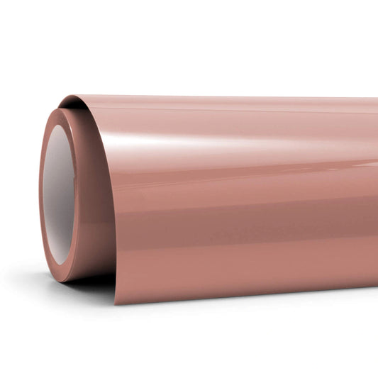 Smart Iron-On™ Matless Heat Transfer Vinyl (13 in x 36 in) Rose Gold