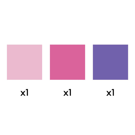 Smart Vinyl™ Matless Permanent Vinyl, Princess Sampler – 13 in x 12 in (3 ct)