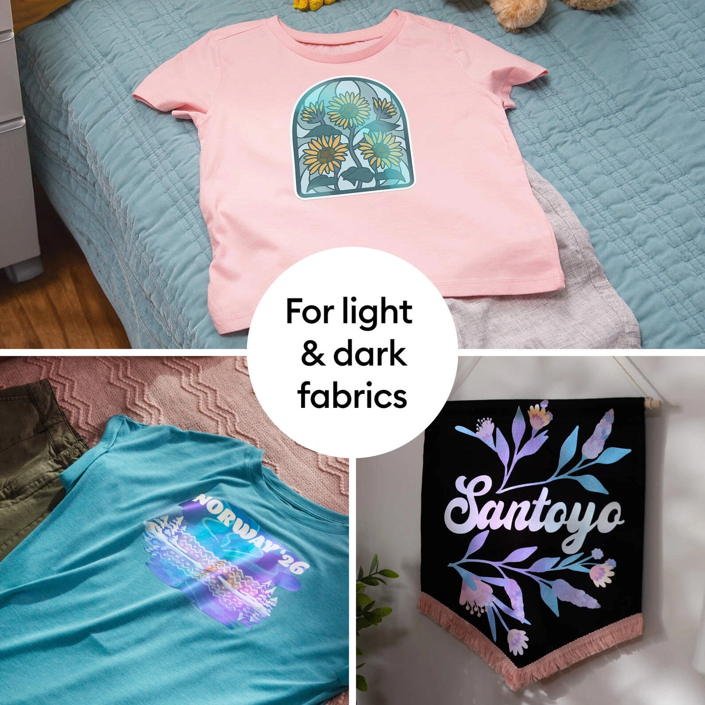 Printable Iron-On Holographic Kit – A4 (4 ct)