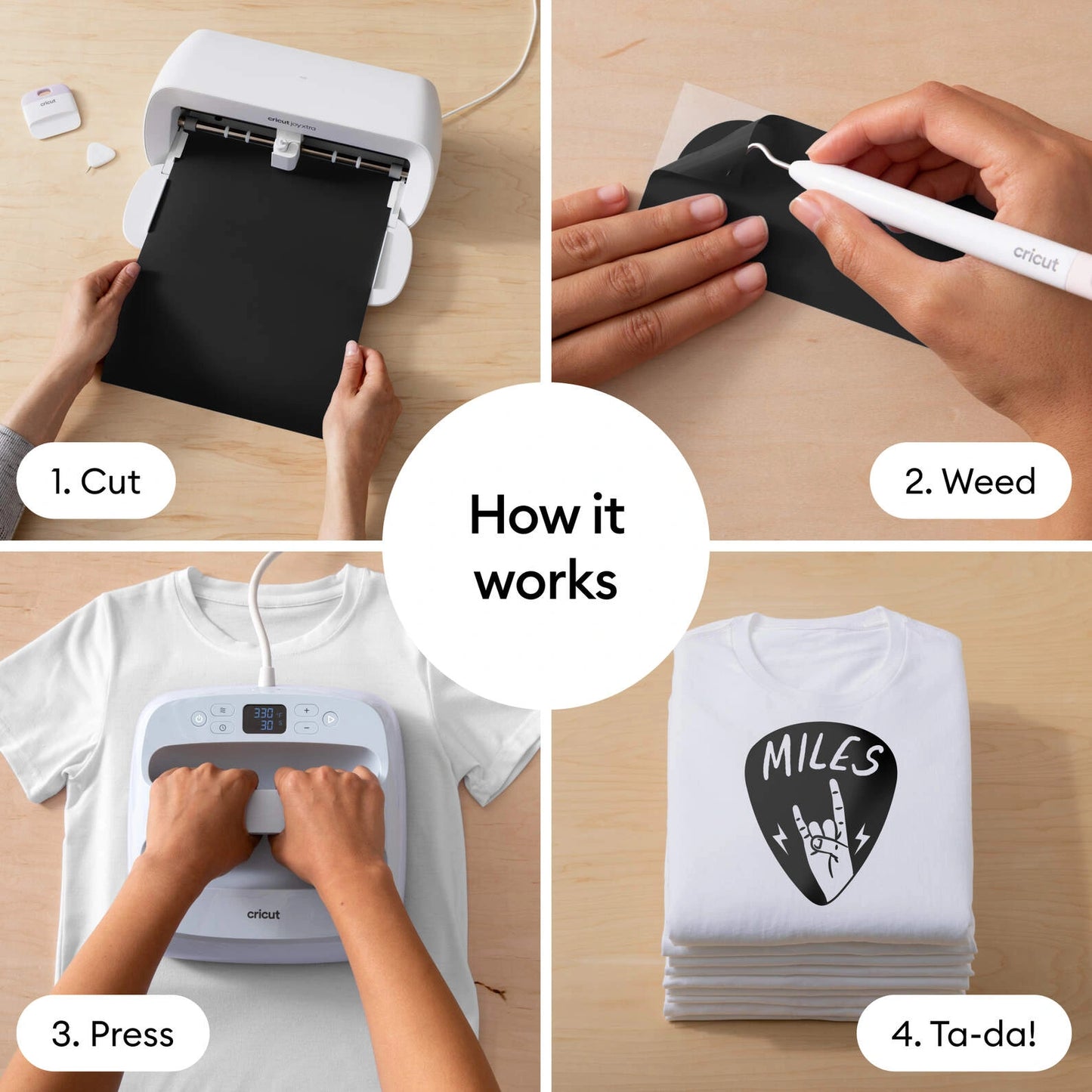 Cricut Joy Xtra™ Smart Iron-On™ Heat Transfer Vinyl (24 in), Gold