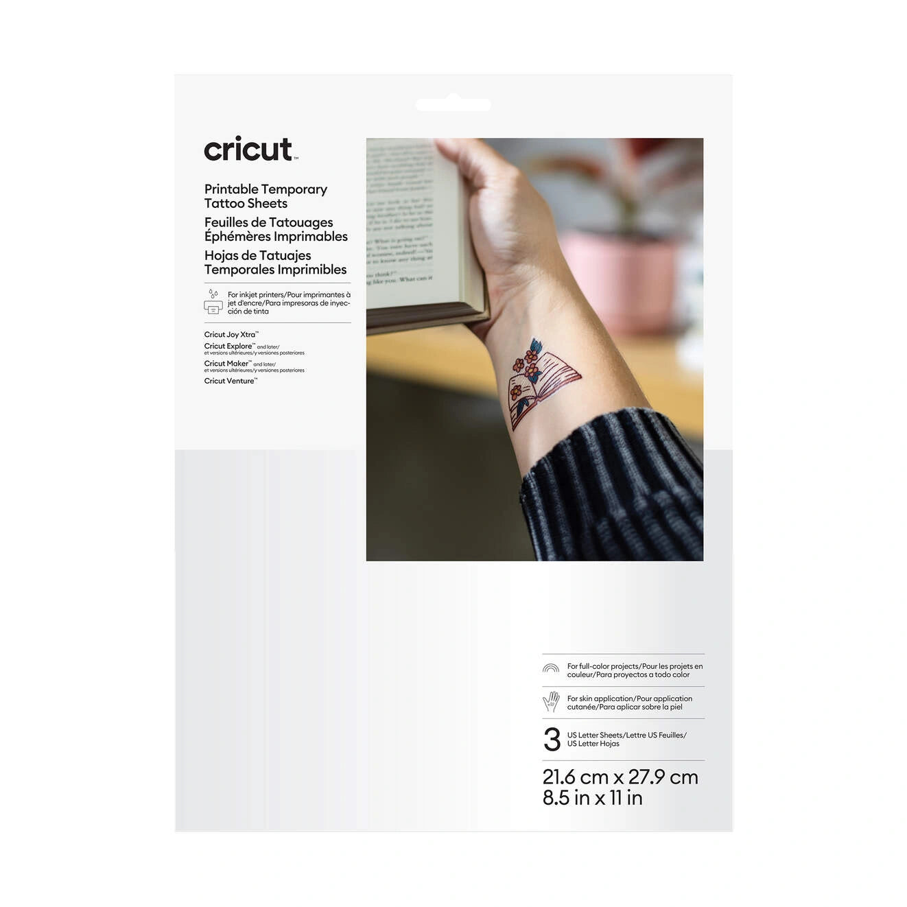 Printable Tattoo Sheets (3 pack) A4