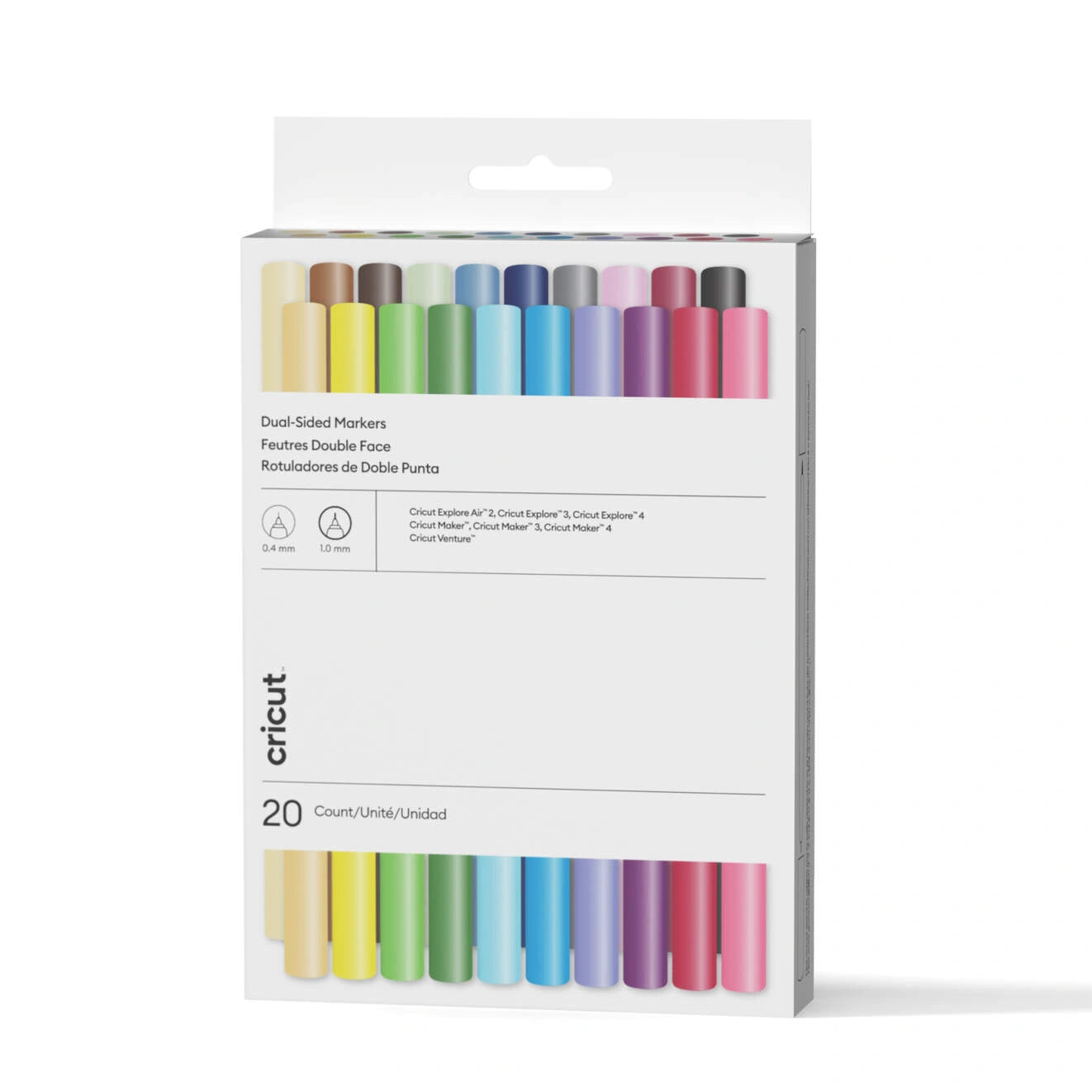 Joy Dual Sided Markers, Ultimate Set (20 pack) 0.4 & 1.0