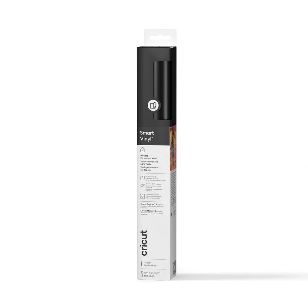 Smart Vinyl™ Matless Permanent Vinyl (0.9m / 3 ft)