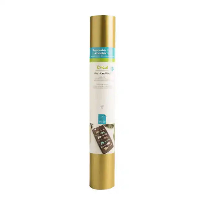 Premium Vinyl – Permanent, Gold 12X48