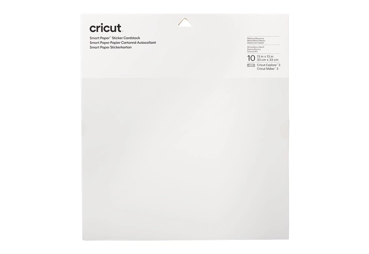 Smart Paper™ Sticker Cardstock - White