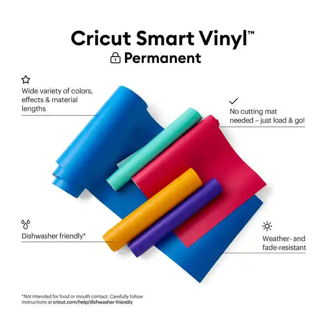 Cricut Smart-Vinyl Permanent : 33cm X 91cm Sheet
