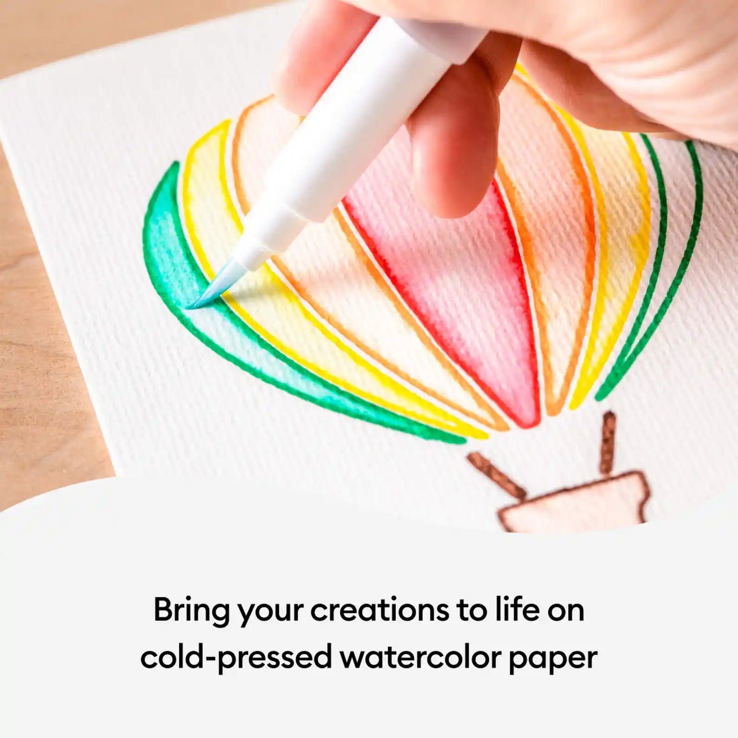 Watercolor Cards White S40 (12)