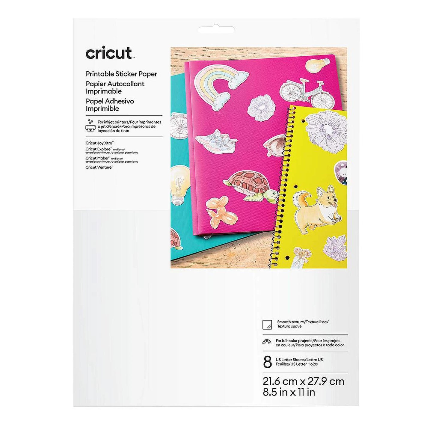 Printable Sticker Paper - US Letter (8 ct)