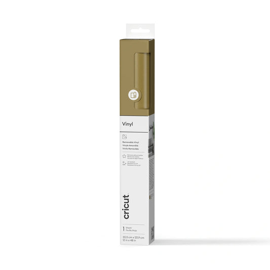 Vinyl – Removable (1.2m / 4 ft), Gold