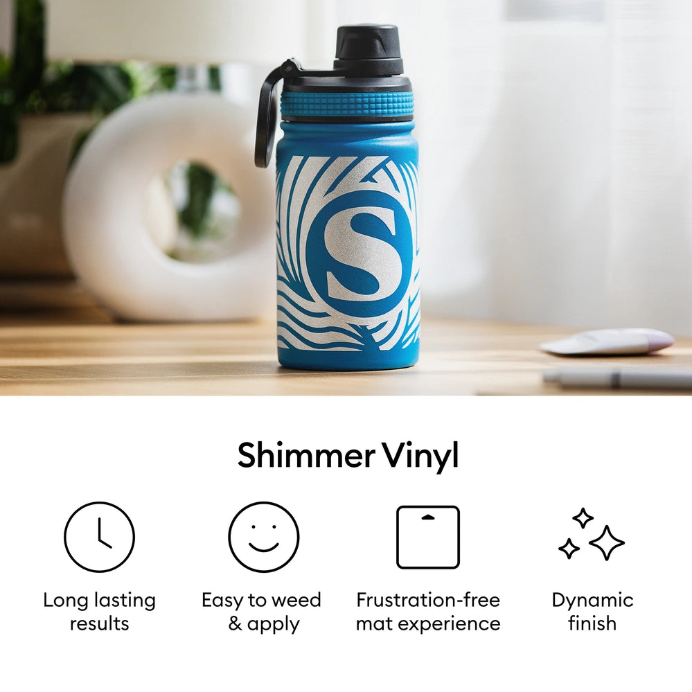 Shimmer Vinyl – Permanent (1.2m / 4 ft), Gold