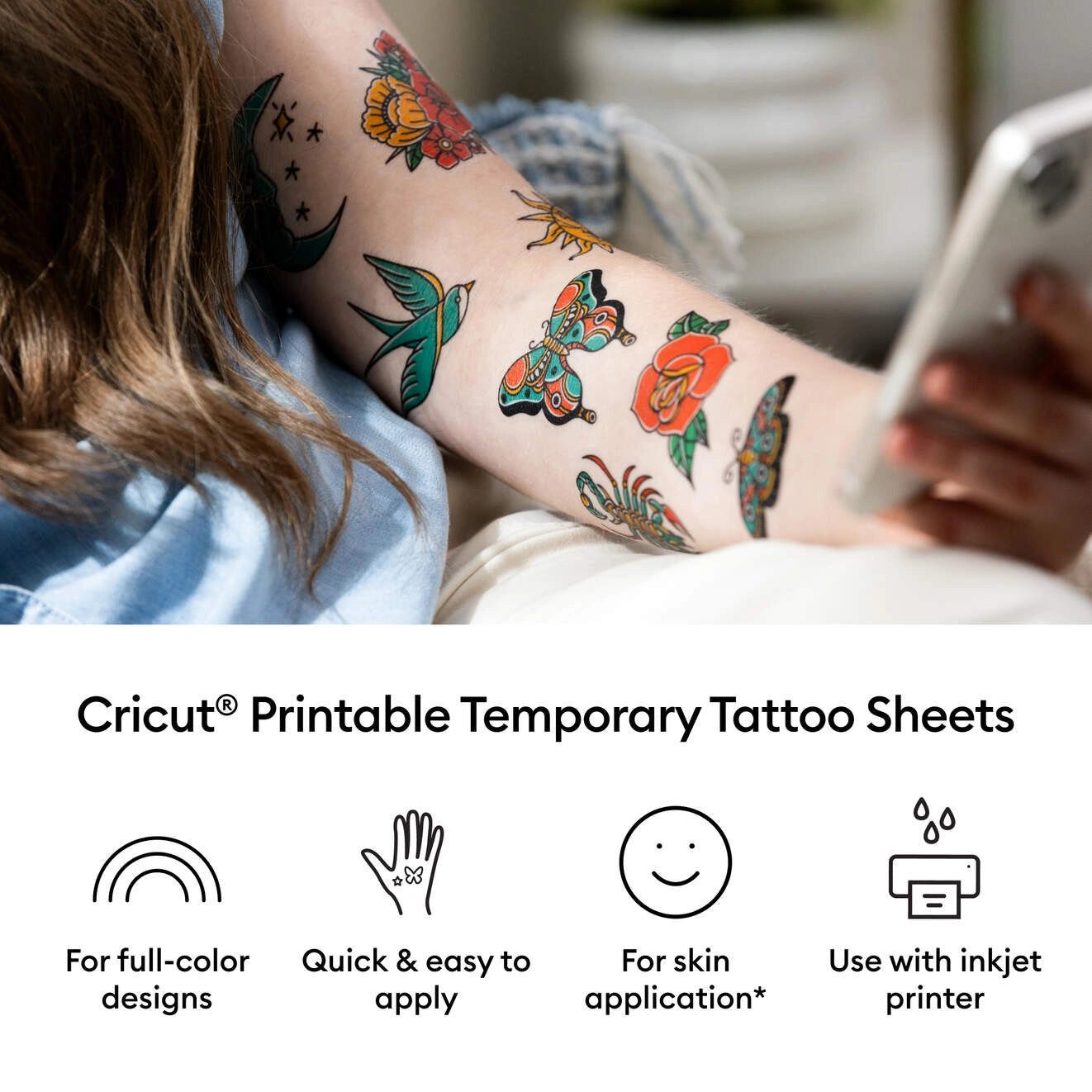 Printable Tattoo Sheets (3 pack) A4