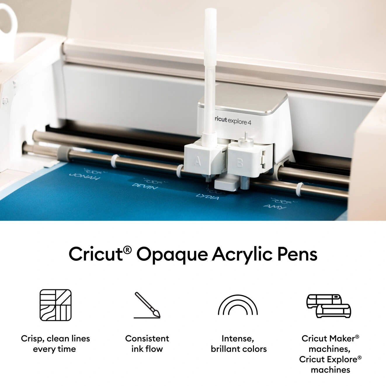 Opaque Acrylic Pens (5 pack) 1.0