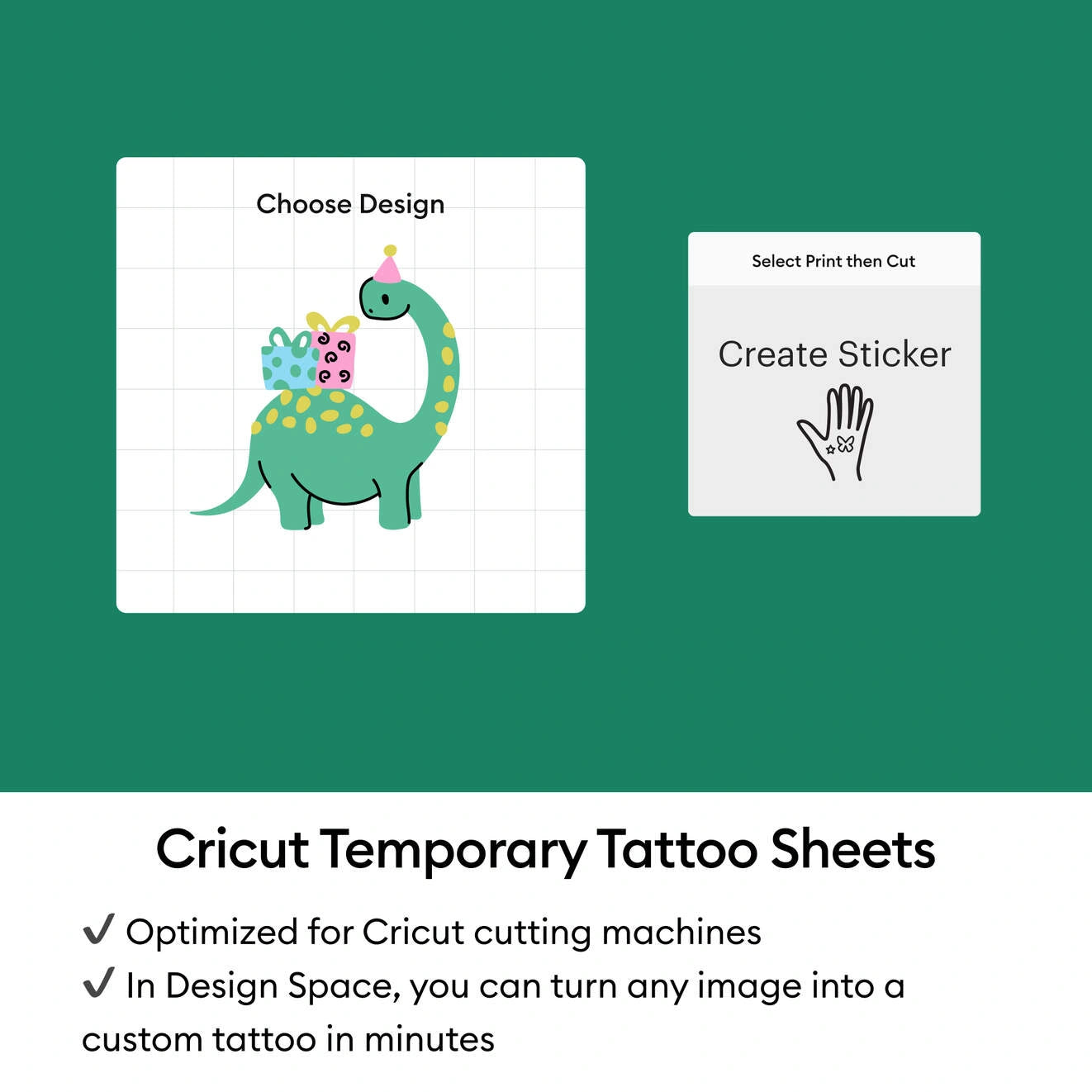 Printable Tattoo Sheets (3 pack) A4
