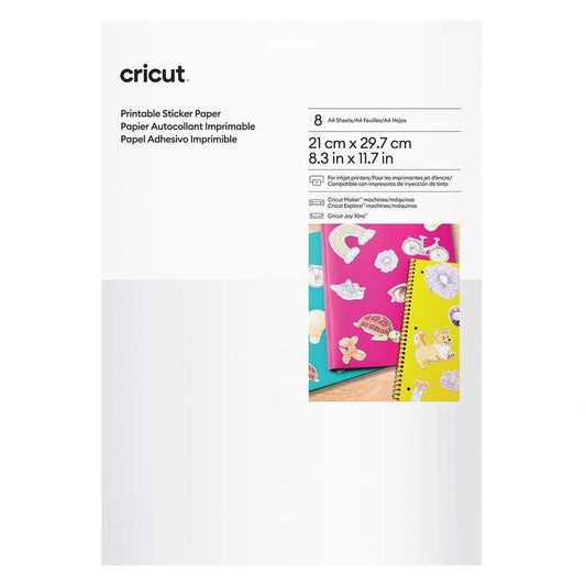 Printable Sticker Paper – A4 (8 ct)